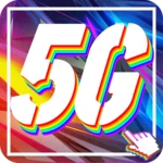 magic 5g wallpapers pro android application logo